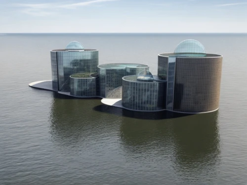 elbphilharmonie,artificial islands,artificial island,autostadt wolfsburg,coastal protection,offshore wind park,very large floating structure,continental shelf,futuristic architecture,cube stilt houses,cube sea,inlet place,rotterdam,infinity swimming pool,floating huts,3d rendering,glass building,futuristic art museum,atlantic city,danube bank,Architecture,General,Modern,Waterfront Modern 2