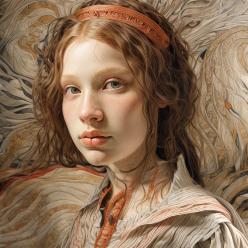 baroque angel,portrait of a girl,girl with cloth,girl with bread-and-butter,mystical portrait of a girl,girl in cloth,young girl,the angel with the veronica veil,child portrait,girl portrait,young woman,little girl in wind,portrait of christi,cinnamon girl,girl in a wreath,botticelli,vintage angel,girl with a wheel,orsay,angel