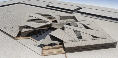 3d rendering,folding roof,roof panels,concrete construction,roof structures,roof construction,school design,isometric,concrete plant,render,roof plate,reinforced concrete,multi storey car park,brutalist architecture,building honeycomb,formwork,orthographic,house roof,3d render,multi-story structure,Architecture,General,Modern,Mid-Century Modern