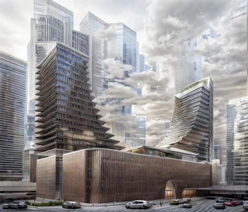 hudson yards,futuristic architecture,kirrarchitecture,archidaily,elbphilharmonie,futuristic art museum,barangaroo,skyscapers,costanera center,multistoreyed,arq,glass facade,urban towers,hongdan center,mixed-use,3d rendering,metropolis,urban development,santiago calatrava,toronto city hall