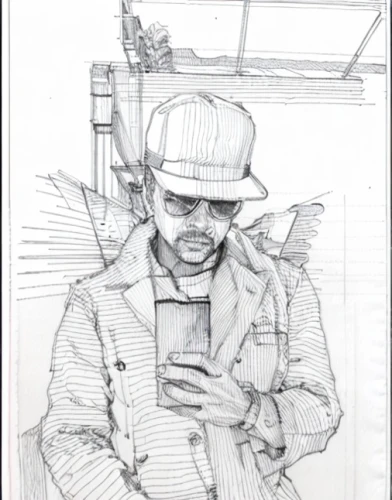 camera drawing,camera illustration,game drawing,man on a bench,coloring page,pencil drawing,pencil frame,to draw,man talking on the phone,artist portrait,homeless man,frame drawing,man with a computer,street musician,mobile device,male poses for drawing,artist,self-portrait,graphite,pencil and paper