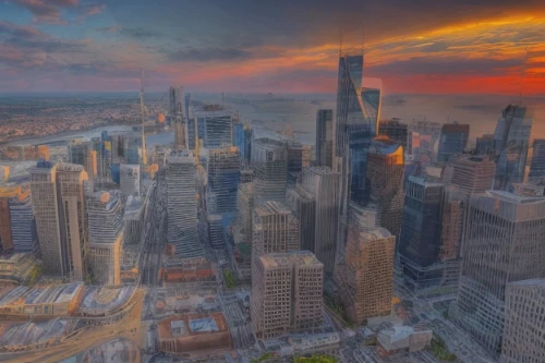 chicago skyline,chicago,philadelphia,hudson yards,financial district,new york skyline,manhattan skyline,sears tower,city scape,tall buildings,willis tower,tilt shift,jersey city,chicago night,drone view,evening city,city skyline,drone image,big city,hdr,Light and shadow,Landscape,City Twilight