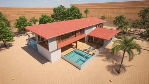dunes house,holiday villa,sahara desert,3d rendering,build by mirza golam pir,pool house,mid century house,sahara,inverted cottage,holiday home,modern house,roman villa,desert,small house,render,sand seamless,dune ridge,residential house,clay house,eco-construction