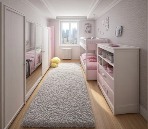 baby room,the little girl's room,children's bedroom,kids room,room newborn,baby bed,infant bed,nursery decoration,children's room,nursery,boy's room picture,bedroom,hallway space,sleeping room,modern room,flooring,playing room,danish room,doll house,3d rendering,Interior Design,Bedroom,Japanese,Japanese Kawaii