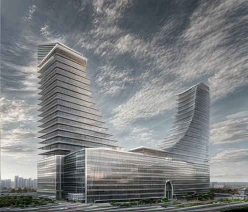 hongdan center,costanera center,glass facade,office buildings,skyscapers,new building,tianjin,tallest hotel dubai,zhengzhou,futuristic architecture,hudson yards,arq,residential tower,metal cladding,modern building,office building,modern architecture,largest hotel in dubai,kirrarchitecture,contemporary