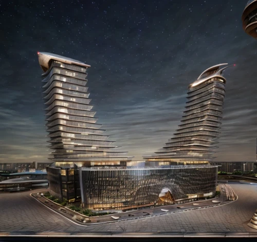 largest hotel in dubai,tallest hotel dubai,futuristic architecture,hotel barcelona city and coast,tianjin,jumeirah,hudson yards,zhengzhou,hongdan center,3d rendering,skyscapers,jumeirah beach hotel,international towers,urban towers,shenyang,residential tower,danyang eight scenic,hotel w barcelona,dragon palace hotel,hotel complex