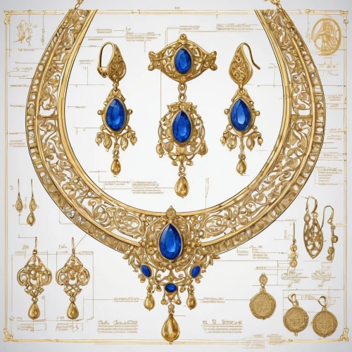 gold ornaments,frame ornaments,gold jewelry,diadem,jewellery,motifs of blue stars,jewelries,bridal jewelry,decorative frame,jewelery,jewelry manufacturing,gold stucco frame,gift of jewelry,bahraini gold,house jewelry,jewels,bridal accessory,circular ornament,jewelry florets,ornaments,Unique,Design,Blueprint