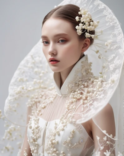 bridal clothing,bridal accessory,bridal veil,bridal dress,bridal,suit of the snow maiden,bridal jewelry,wedding gown,wedding dresses,wedding dress,white silk,white petals,the angel with the veronica veil,white blossom,beautiful bonnet,dead bride,bride,flower girl,white rose snow queen,sun bride,Photography,General,Cinematic