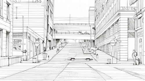 street plan,kirrarchitecture,urban design,mono-line line art,street view,office line art,multistoreyed,city buildings,wireframe,buildings,archidaily,urban development,wireframe graphics,concept art,residential area,the street,line drawing,japanese architecture,urbanization,mono line art,Design Sketch,Design Sketch,Hand-drawn Line Art