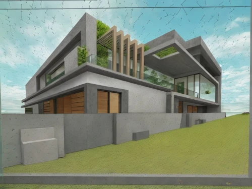 3d rendering,modern house,render,build by mirza golam pir,residential house,modern architecture,modern building,house drawing,architect plan,core renovation,formwork,eco-construction,glass facade,school design,bulding,housebuilding,cubic house,new housing development,arq,residence,Landscape,Garden,Garden Design,Mid-Century Modern Pool Garden