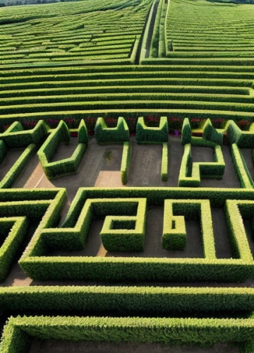 maze,vegetable field,hedge,fruit fields,vegetables landscape,clipped hedge,green fields,decorative letters,manicured,tea field,green soybeans,yamada's rice fields,chair in field,potato field,labyrinth,farms,patrol,minecraft,green border,cut the lawn