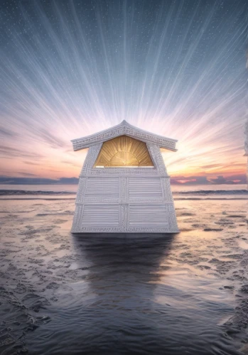 beach hut,fishing tent,fisherman's hut,boat shed,beach tent,floating huts,snow shelter,boat house,ice fishing,inverted cottage,cooling house,wooden sauna,shed,snowhotel,boathouse,summer house,yurts,beach huts,cube stilt houses,huts,Realistic,Jewelry,Traditional