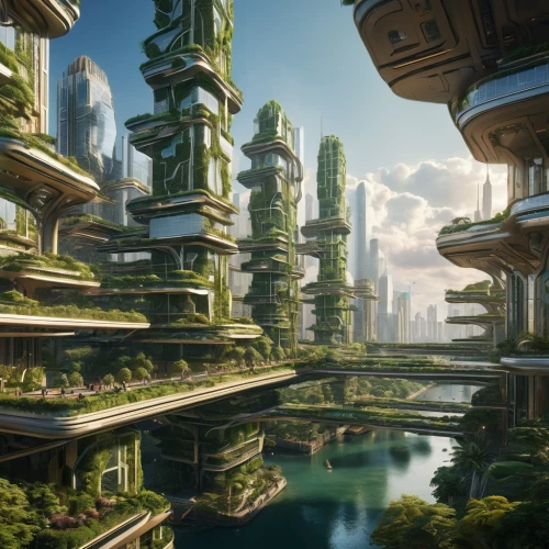 futuristic landscape,futuristic architecture,terraforming,metropolis,futuristic,valerian,utopian,alien world,fantasy city,smart city,alien planet,urbanization,sci-fi,sci - fi,solar cell base,scifi,artificial island,colony,sky space concept,sci fi,Photography,General,Natural