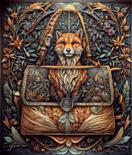 fox,garden-fox tail,a fox,heraldic animal,fox stacked animals,tapestry,red fox,fox and hare,foxes,orange robes,robin hood,redfox,heraldic,pagan,fauna,lyre box,crest,throne,heraldry,mara