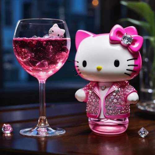 pink wine,pink gin,pink cat,pink trumpet wine,bubbly wine,rose wine,the pink panter,have a drink,raspberry cocktail,doll cat,wine raspberry,the pink panther,a drink,wine cocktail,lucky cat,wine glass,drinking glass,pink panther,dollhouse accessory,cocktail glass,Photography,General,Natural