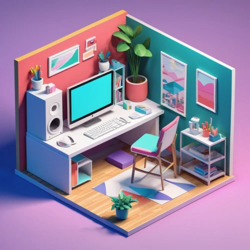 working space,isometric,dribbble,computer desk,3d mockup,desk,background vector,shared apartment,office desk,blur office background,modern room,creative office,modern office,3d render,computer workstation,cinema 4d,3d background,computer room,low poly,an apartment,Unique,3D,Isometric