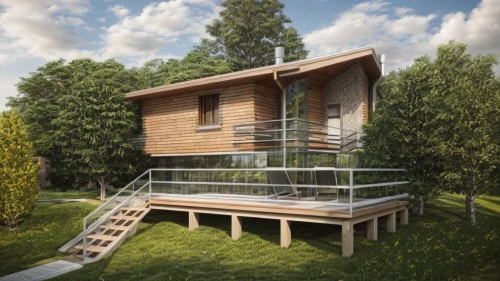 timber house,inverted cottage,wooden house,eco-construction,small cabin,tree house hotel,3d rendering,tree house,stilt house,treehouse,log cabin,wooden decking,wooden sauna,the cabin in the mountains,eco hotel,log home,cabin,holiday home,chalet,house in the forest,Architecture,General,Nordic,Nordic Organic Modernism