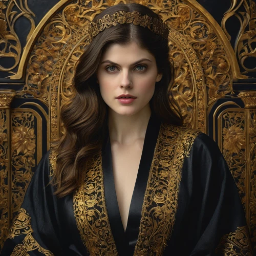 imperial coat,queen anne,queen of the night,priestess,angelica,queen crown,regal,black coat,queen,crowned,queen s,mary-gold,royalty,imperial crown,gold crown,cepora judith,princess sofia,golden crown,gothic portrait,gold lacquer,Photography,General,Fantasy
