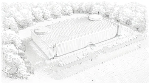 sewage treatment plant,snow roof,hydropower plant,snow house,snowhotel,observatory,house drawing,brocken station,cooling tower,mortuary temple,model house,storage tank,roof plate,snow shelter,nuclear reactor,winter house,grain plant,cooling house,concrete plant,thermal power plant,Design Sketch,Design Sketch,Fine Line Art