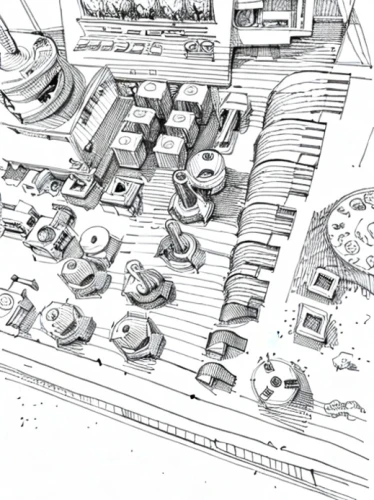 boat yard,skeleton sections,ship yard,street plan,plan,excavation site,technical drawing,layout,engine room,floor plan,circuitry,construction area,construction set,architect plan,excavation,camera illustration,cover parts,blueprints,artificial island,schematic