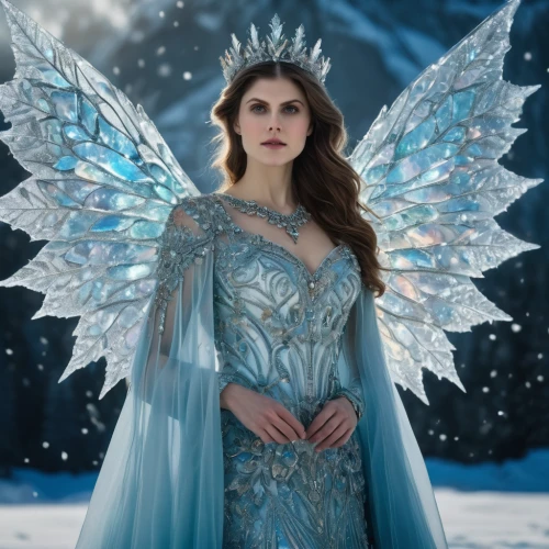 the snow queen,ice queen,ice princess,white rose snow queen,fairy queen,snow angel,suit of the snow maiden,winterblueher,christmas angel,elsa,angel,greer the angel,princess sofia,fantasy woman,eternal snow,angel wings,swath,faery,aurora,vanessa (butterfly),Photography,General,Fantasy