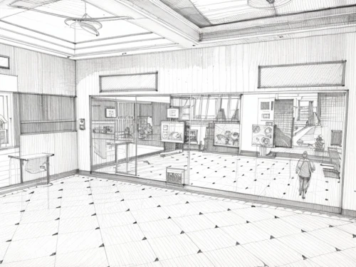 chemical laboratory,laboratory,pet shop,barber shop,store fronts,animal containment facility,dress shop,ballroom,lab,kitchen shop,vintage theme,cosmetics counter,butcher shop,laundry shop,empty hall,bakery,operating room,gymnastics room,empty factory,salon
