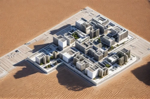 cube stilt houses,dubai desert,dunes house,karnak,solar cell base,san dunes,qasr al watan,cubic house,largest hotel in dubai,qasr azraq,eco-construction,step pyramid,dhabi,dune ridge,qasr al kharrana,masada,apartment building,concrete plant,multi-storey,abu dhabi,Architecture,Villa Residence,Modern,Mid-Century Modern