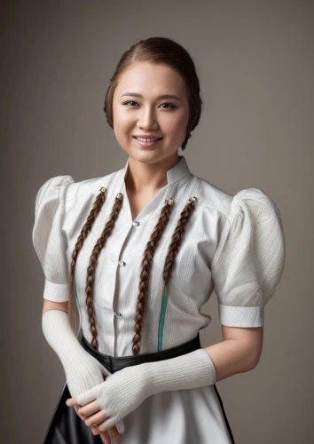 folk costume,traditional costume,asian costume,folk costumes,hanbok,nurse uniform,indonesian women,girl in a historic way,miss circassian,female nurse,girl with cloth,inner mongolian beauty,rebana,azerbaijan azn,girl on a white background,majorette (dancer),bodice,female doll,ukrainian,javanese,Common,Common,Natural