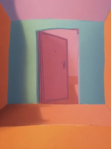 the door,doorway,color wall,pastel paper,home door,wall,door,construction paper,polychrome,metallic door,doors,open door,corners,house painting,pink squares,rooms,portal,colorful facade,in the door,the threshold of the house,Game Scene Design,Game Scene Design,Cute Style