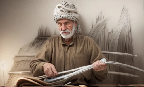 bağlama,shehnai,bansuri,erhu,khazne al-firaun,elderly man,assyrian,world digital painting,a carpenter,aesulapian staff,tinsmith,persian poet,khokhloma painting,silversmith,ḡalyān,basket weaver,zoroastrian novruz,gandalf,middle eastern monk,oman,Common,Common,Natural