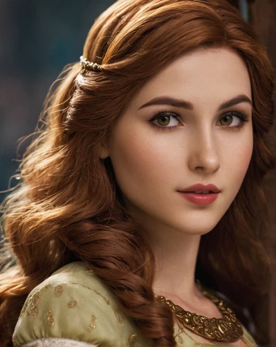 princess anna,princess sofia,celtic queen,celtic woman,rapunzel,cinderella,merida,fairy tale character,doll's facial features,miss circassian,fantasy woman,princess' earring,tiana,angelica,fairy queen,clary,enchanting,snow white,princess,queen anne,Photography,General,Cinematic