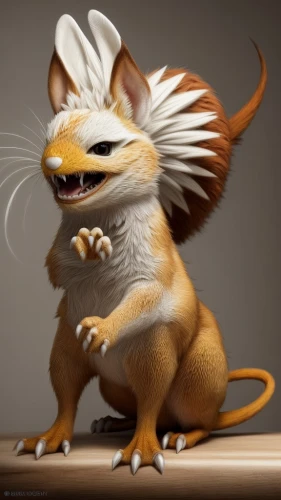 jerboa,musical rodent,griffon bruxellois,quill,anthropomorphized animals,mohawk,loukaniko,rataplan,squirell,color rat,knuffig,noodle image,gryphon,gerbil,pompadour,sonic the hedgehog,echidna,straw mouse,grasshopper mouse,rat,Common,Common,Natural