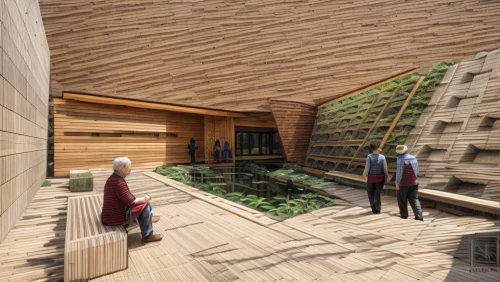 eco-construction,timber house,eco hotel,wooden construction,garden design sydney,wooden sauna,archidaily,wooden facade,school design,dunes house,wood structure,landscape design sydney,wooden roof,wooden house,cubic house,3d rendering,wooden wall,corten steel,building honeycomb,hudson yards,Architecture,General,Masterpiece,Organic Architecture