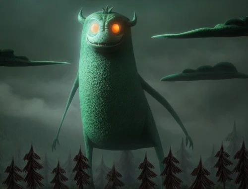 cuthulu,frankenweenie,plankton,waxworm,alien invasion,supernatural creature,wyrm,three eyed monster,phage,animated cartoon,gobelin,anthropomorphized animals,forest dragon,nematode,gorgon,ringed-worm,glowworm,cynthia (subgenus),temperowanie,anthropomorphized,Common,Common,Film