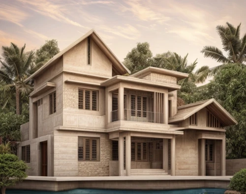 build by mirza golam pir,wooden house,holiday villa,timber house,seminyak,tropical house,pool house,3d rendering,asian architecture,dunes house,floorplan home,chalet,bali,luxury property,kerala porotta,residential house,house floorplan,beach house,house shape,beautiful home,Architecture,General,Modern,Modern Egyptian