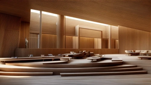 wooden sauna,archidaily,disney concert hall,lecture hall,wood floor,lecture room,wooden floor,board room,wooden beams,conference room,conference hall,tea ceremony,walt disney concert hall,laminated wood,timber house,wooden roof,billiard room,singing bowls,dining room,wood flooring
