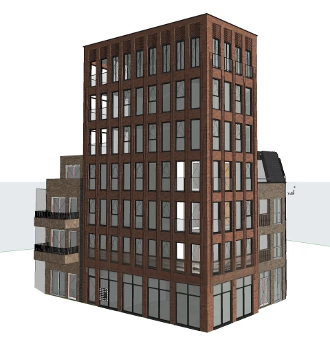 multi-story structure,menger sponge,high-rise building,residential tower,apartment building,office buildings,3d rendering,apartment buildings,multi-storey,mixed-use,hoboken condos for sale,kirrarchitecture,wooden facade,nonbuilding structure,city blocks,high rises,condominium,apartment block,multistoreyed,office building