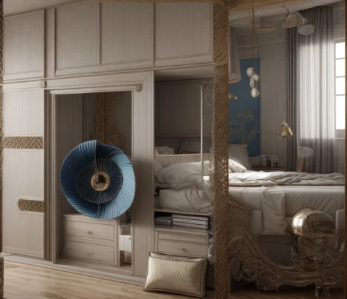 room divider,four poster,japanese-style room,four-poster,canopy bed,sleeping room,wooden shutters,bedroom,interior decoration,search interior solutions,armoire,guest room,children's bedroom,boutique hotel,decorates,guestroom,shabby-chic,modern room,3d rendering,boy's room picture,Interior Design,Bedroom,Modern,Middle East Modern