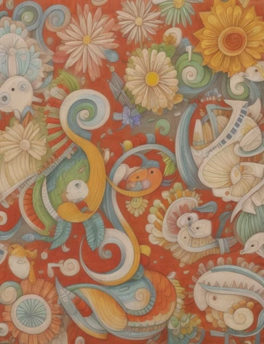 kimono fabric,khokhloma painting,oriental painting,tapestry,paisley digital background,flower fabric,hippie fabric,floral pattern,floral composition,japanese floral background,background pattern,russian folk style,paisley pattern,flora abstract scrolls,fabric painting,motif,floral ornament,floral japanese,painting pattern,vintage wallpaper