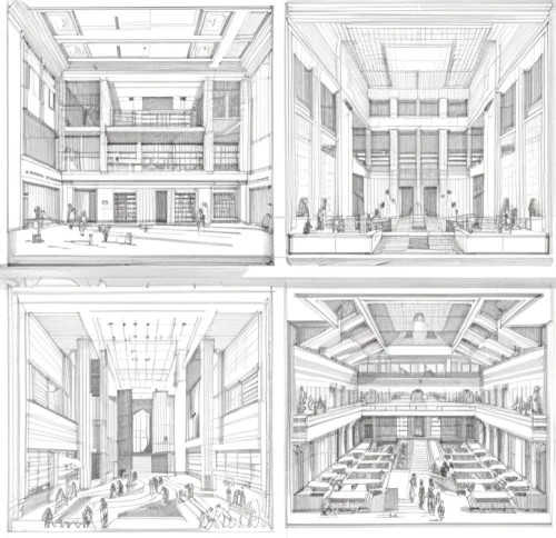school design,digitization of library,multistoreyed,lecture hall,interiors,department store,archidaily,university library,technical drawing,stock exchange,kirrarchitecture,architect plan,offices,pencils,office buildings,store fronts,lecture room,daylighting,ceiling construction,illustrations