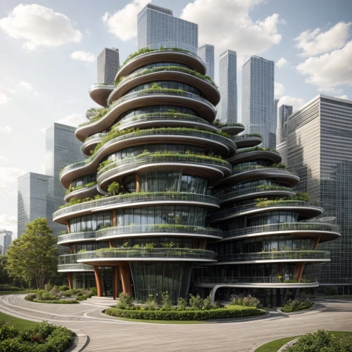 futuristic architecture,singapore,singapore landmark,eco hotel,residential tower,solar cell base,futuristic art museum,smart city,wuhan''s virus,mixed-use,modern architecture,autostadt wolfsburg,kirrarchitecture,eco-construction,renaissance tower,hudson yards,urban design,the hive,helix,hotel w barcelona,Architecture,General,Futurism,Futuristic 3