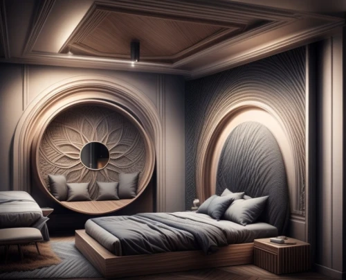 capsule hotel,sleeping room,canopy bed,bedroom,3d rendering,ornate room,3d bicoin,guest room,danish room,japanese-style room,interior decoration,art nouveau design,children's bedroom,interior design,ufo interior,modern room,room divider,great room,rooms,boutique hotel