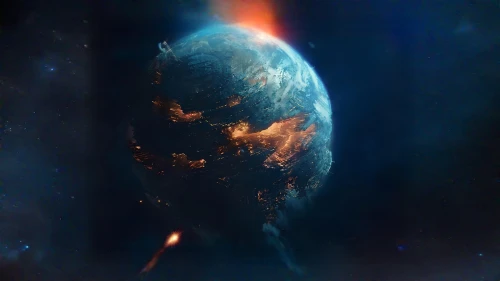 burning earth,fire planet,earth in focus,planet,planet earth,alien planet,exoplanet,earth,asteroid,the earth,alien world,scorched earth,earth rise,planet earth view,solar eruption,space art,planet eart,gas planet,old earth,dark world