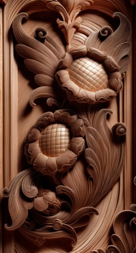 carved wood,wood carving,patterned wood decoration,chocolatier,pine cone pattern,pralines,gingerbread mold,crown chocolates,chocolate wafers,mandelbulb,ornamental wood,wood texture,embossed rosewood,wood art,woodwork,fractal art,pieces chocolate,speculoos,wood background,wood grain
