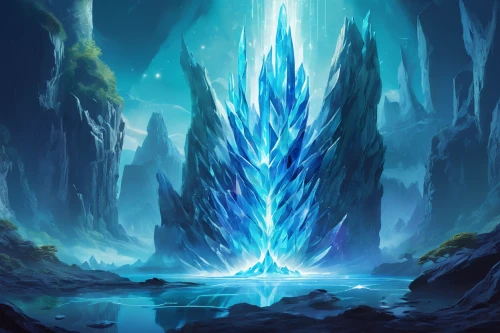 ice castle,ice planet,ice crystal,ice cave,ice wall,ice,icemaker,water glace,ice landscape,ice queen,crystalline,the ice,cleanup,the glacier,diamond background,artifact,northrend,glacial melt,shard of glass,eternal snow,Conceptual Art,Fantasy,Fantasy 02