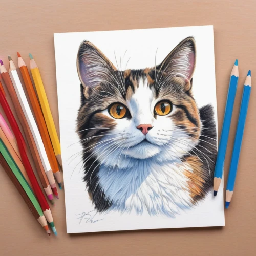 drawing cat,colored pencil background,colour pencils,colored pencils,coloured pencils,colourful pencils,color pencils,color pencil,watercolor cat,calico cat,cat drawings,cat vector,colored pencil,cat portrait,pencil frame,cat frame,watercolor pencils,cartoon cat,pencil art,tabby cat,Conceptual Art,Daily,Daily 17
