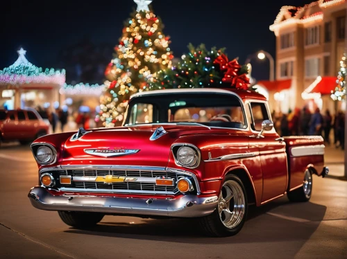retro chevrolet with christmas tree,christmas retro car,christmas cars,christmas pick up truck,christmas car,christmas car with tree,1957 chevrolet,chevrolet bel air,1955 ford,american classic cars,chevrolet beauville,santa sleigh,chevrolet kingswood,chevrolet delray,vintage cars,christmas truck,chevrolet ssr,1952 ford,ford fairlane,pin up christmas girl,Photography,General,Cinematic