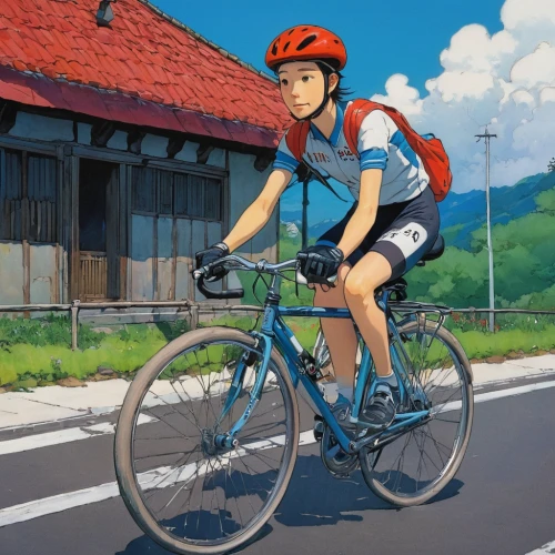 bicycle jersey,bicycle clothing,cycling,artistic cycling,bicycling,road bike,road bicycle,cyclist,racing bicycle,road cycling,paracycling,road bicycle racing,cross-country cycling,bicycle,keirin,bicycle ride,bicycle racing,bicycle riding,bicycle helmet,bike,Illustration,Japanese style,Japanese Style 14