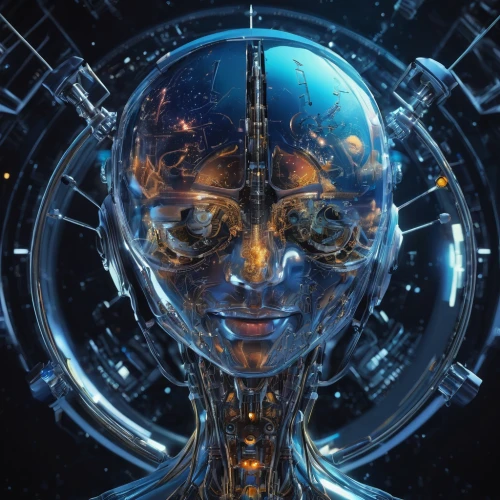 cybernetics,artificial intelligence,biomechanical,cyborg,ai,neural network,humanoid,random access memory,cyberspace,cyber,robot icon,endoskeleton,computational thinking,sci fiction illustration,robotic,cognitive psychology,machines,brain icon,social bot,automation,Conceptual Art,Sci-Fi,Sci-Fi 03