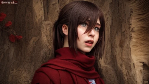 little red riding hood,red riding hood,red coat,anime 3d,dark red,portrait background,red skin,edit icon,photoshop manipulation,red tunic,on a red background,photo manipulation,red russian,world digital painting,red background,piko,red banner,red earth,asuka langley soryu,3d rendered,Common,Common,Natural
